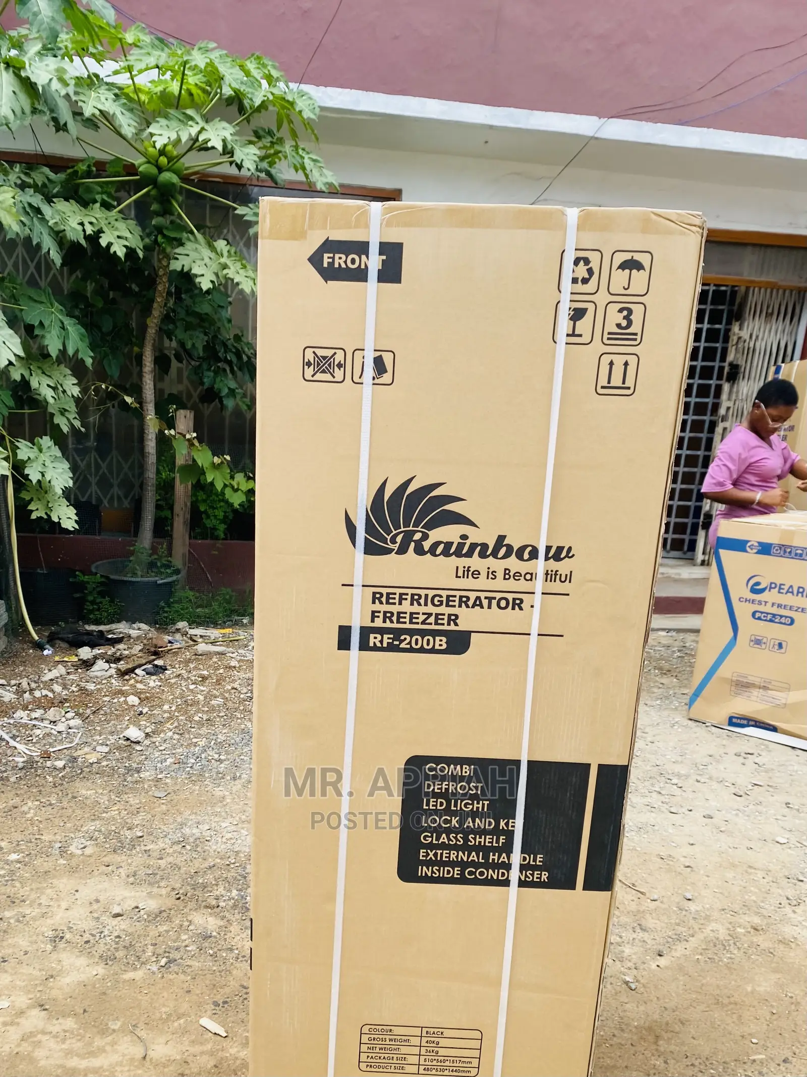 Super Cooling RF-200B Rainbow  Fridge(140ltr) 