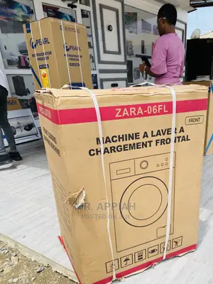 Get a Discount on Zara 6kg Frontload Washing Machine(White)