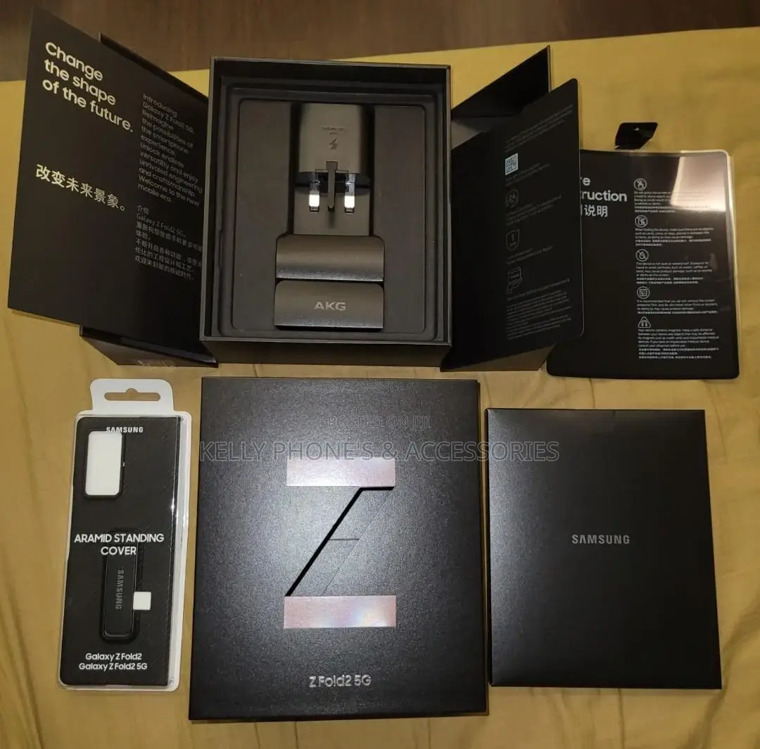 New Samsung Galaxy Z Fold3 5G 256 GB Black
