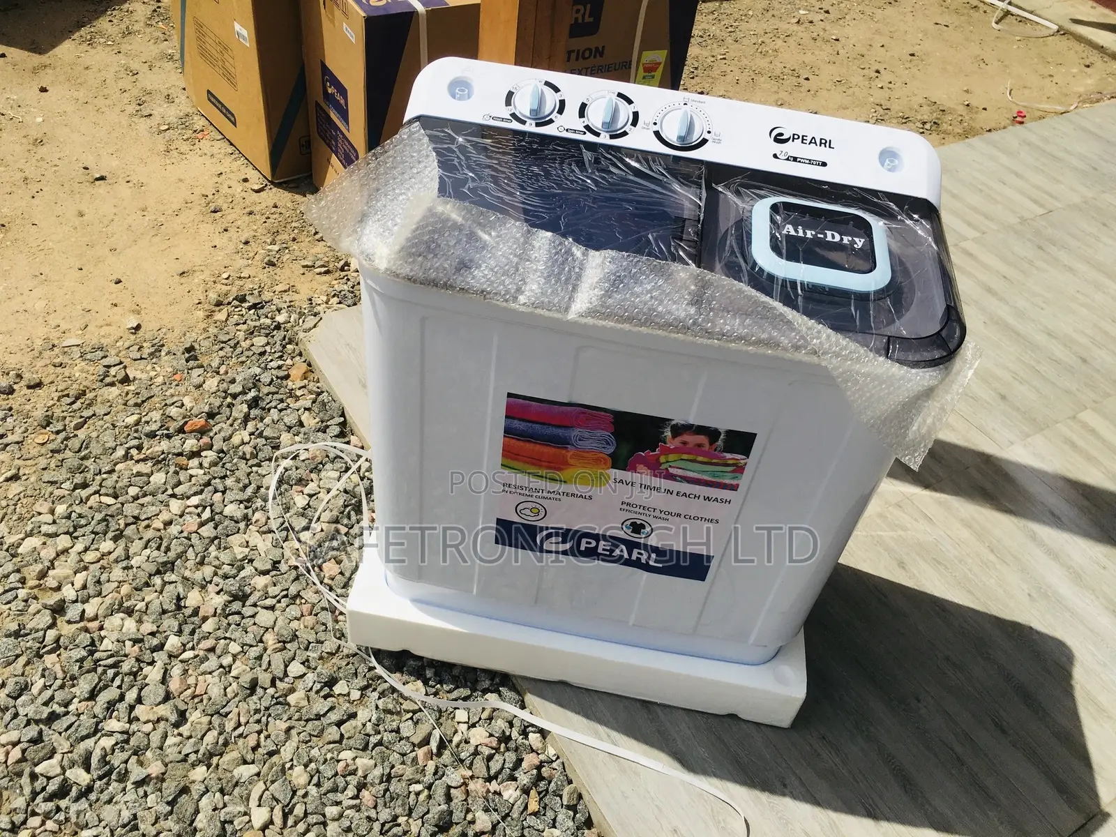 7kg Washingmachine Pearl Topload Semiautomatic Adorable