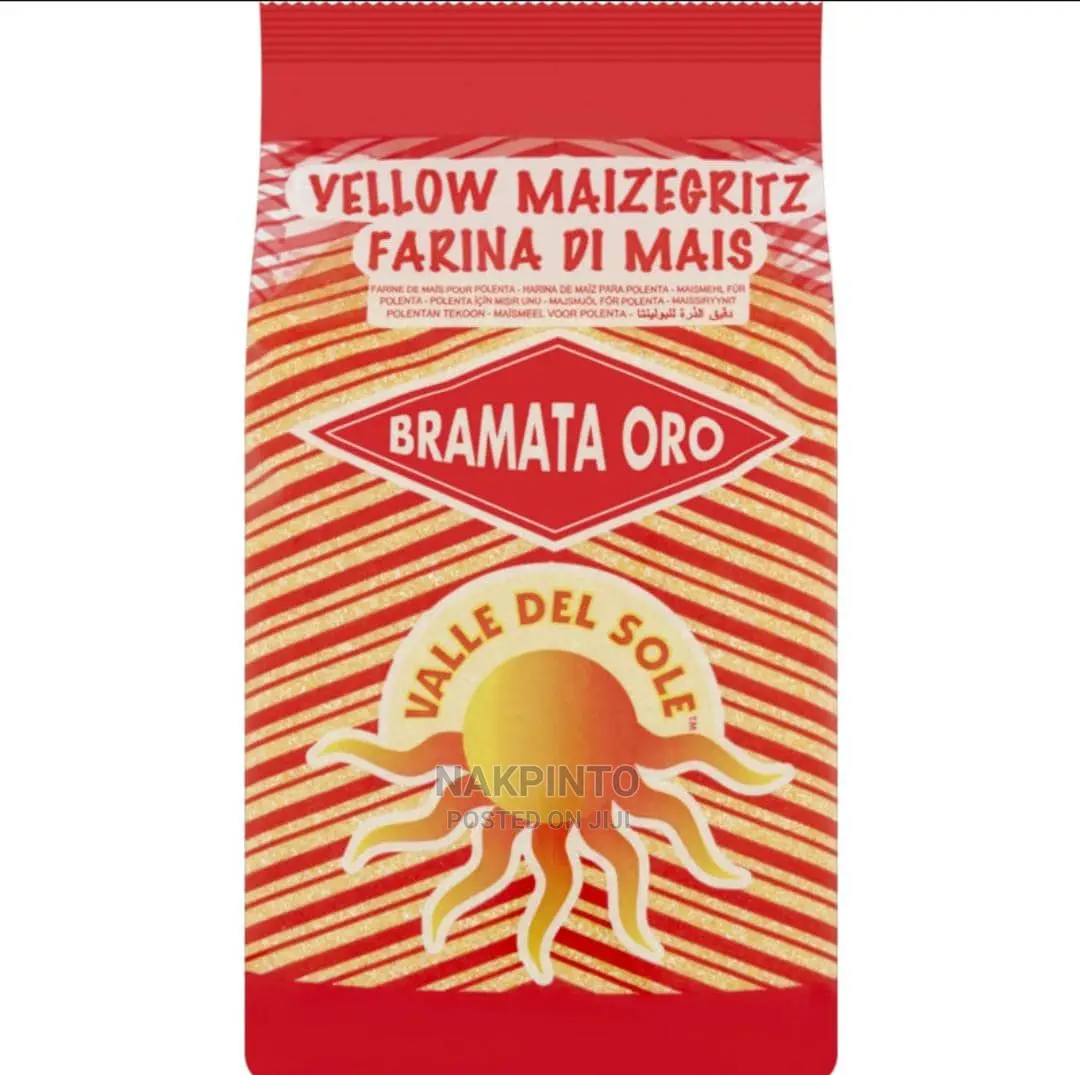 Yellow Coarse Grained Corn Meal Flour (Polenta Bramata)