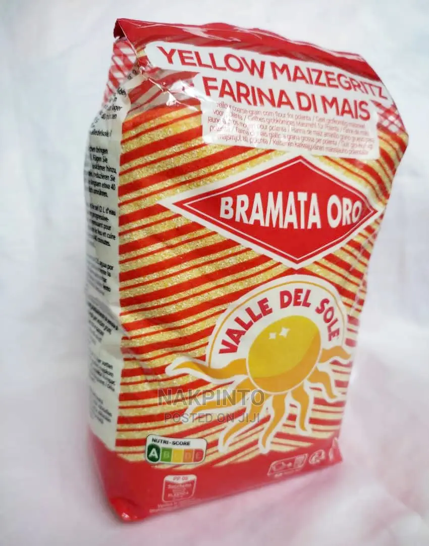 Yellow Coarse Grained Corn Meal Flour (Polenta Bramata)