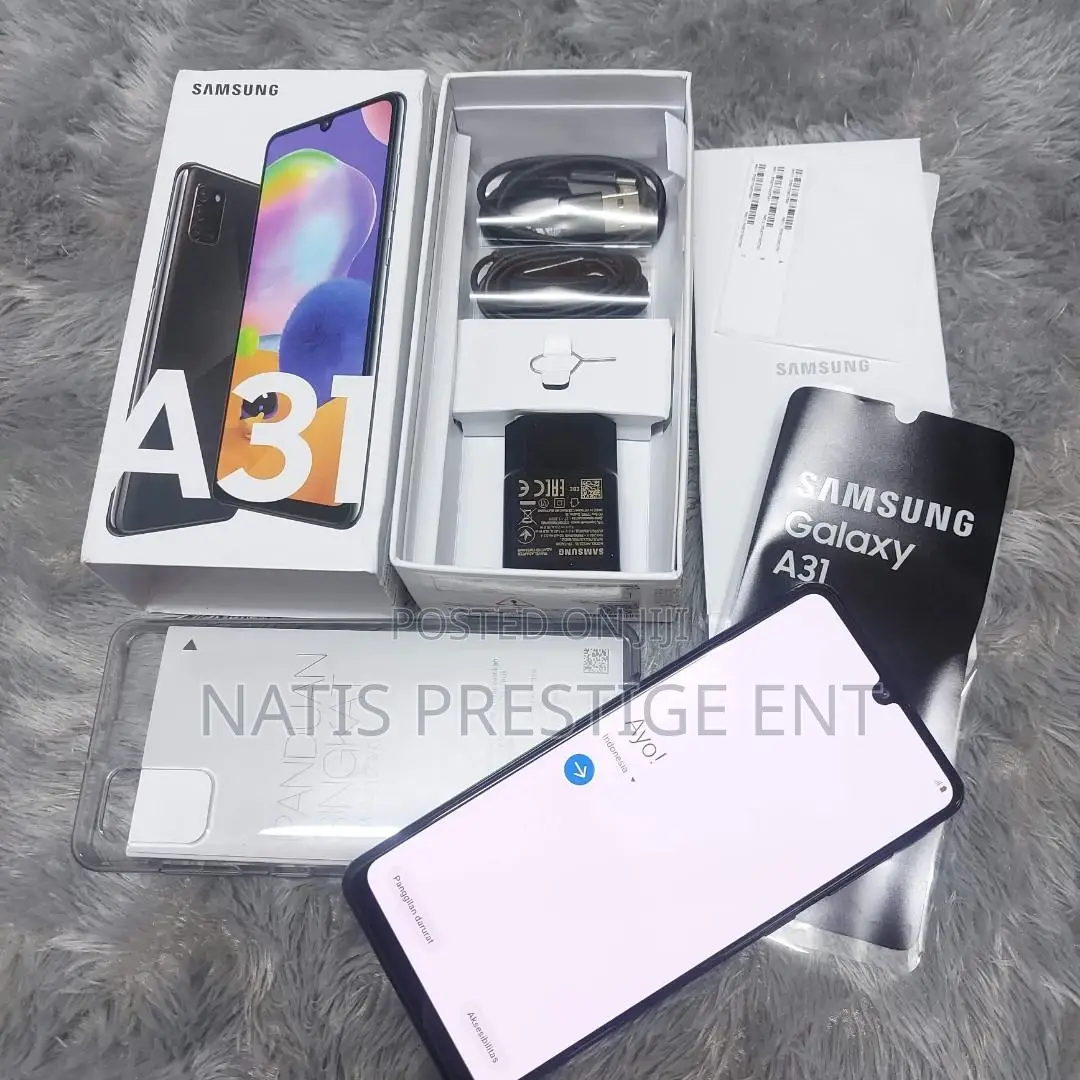 New Samsung Galaxy A31 128 GB Black