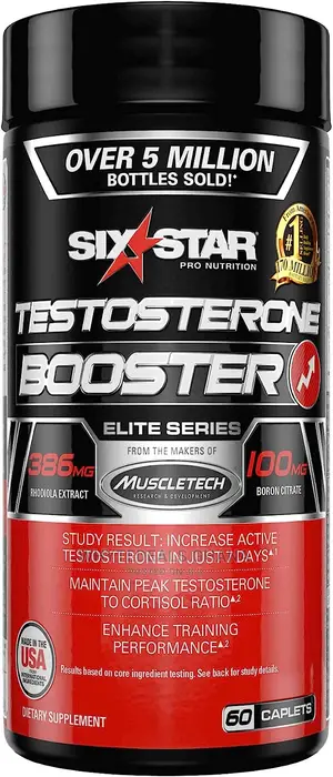Testosterone Booster for Men Six Star Test Extreme Strength
