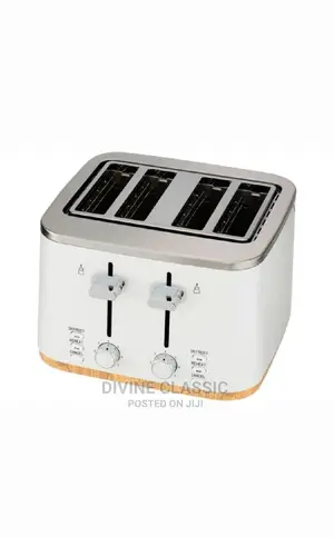 4 Slice Stainless Steel Toaster