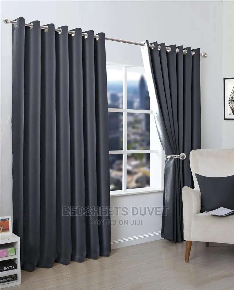 Dark Grey Curtains