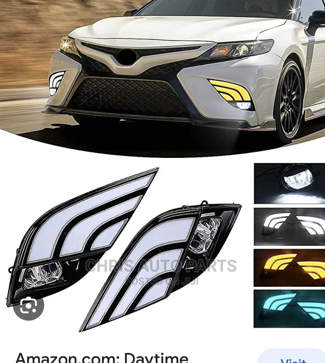 Toyota Camry 18 Fog Light Covers Led Available