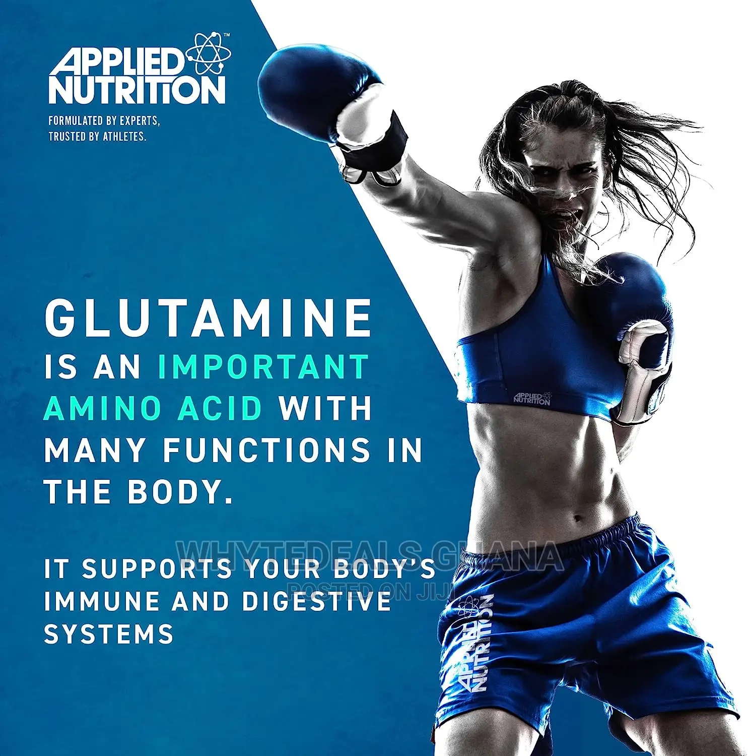 Applied Nutrition L-Glutamine Powder, Micronized – 250 G