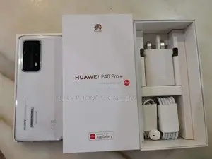 New Huawei P40 Pro+ 256 GB White
