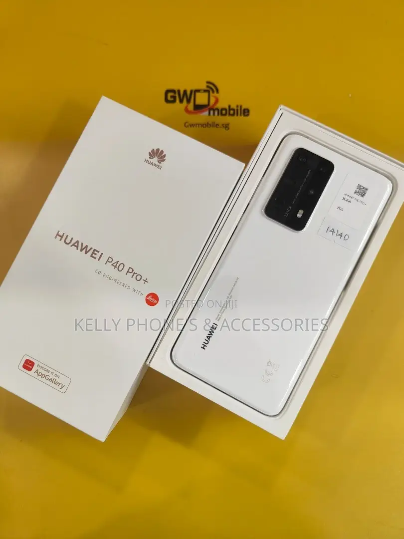 New Huawei P40 Pro+ 256 GB White