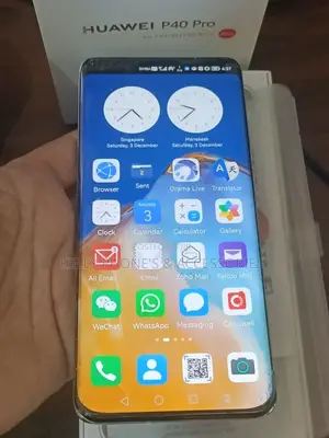 New Huawei P40 Pro 256 GB Black