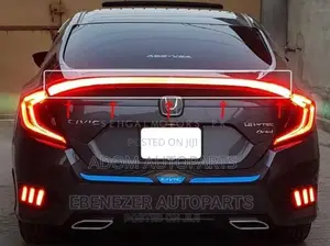 Honda Civic Led Boot Spoiler Light Reflector 2016 2017 2018 2019 2020