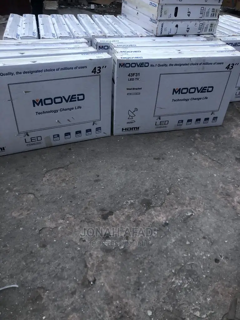 Mooved 43inches Led Digital Satellite Full Screen Tv
