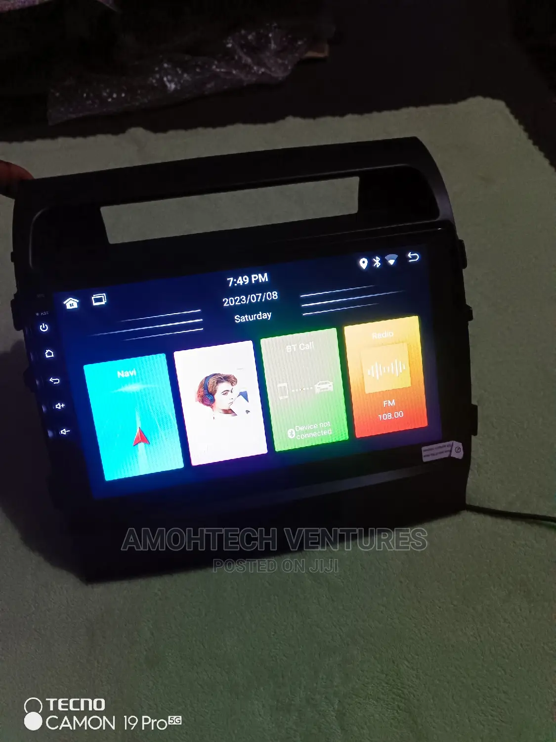 Toyota Land Cruiser 2008+ Android Screen
