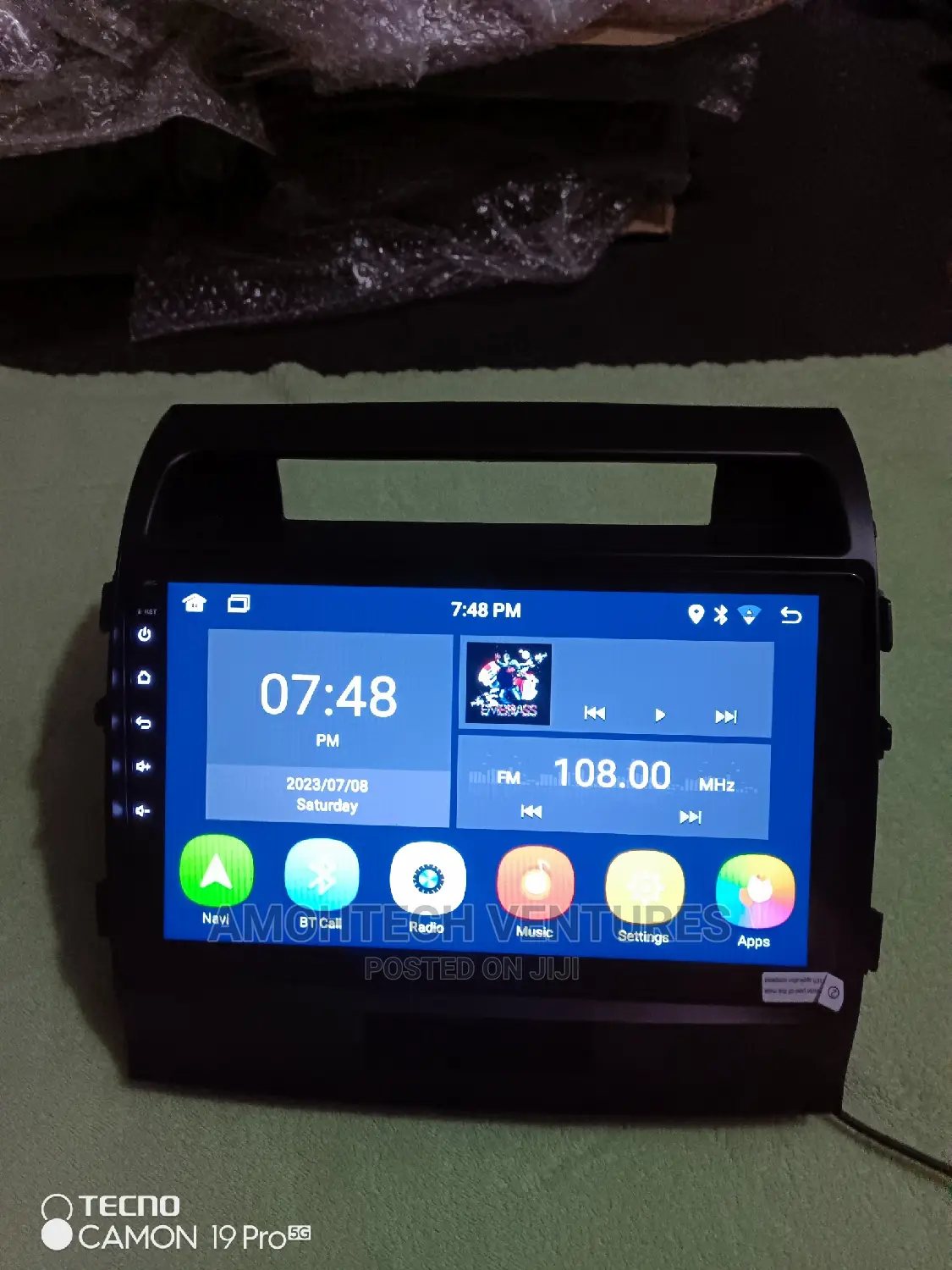 Toyota Land Cruiser 2008+ Android Screen