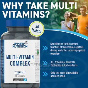 Multi-Vitamin Complex - Multivitamins, Minerals, Probiotics