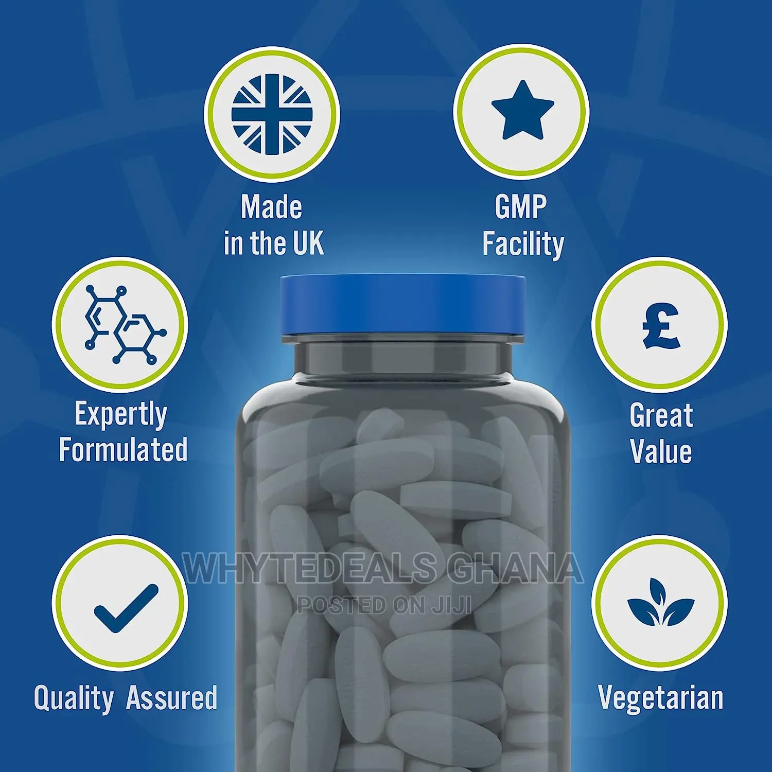 Multi-Vitamin Complex - Multivitamins, Minerals, Probiotics