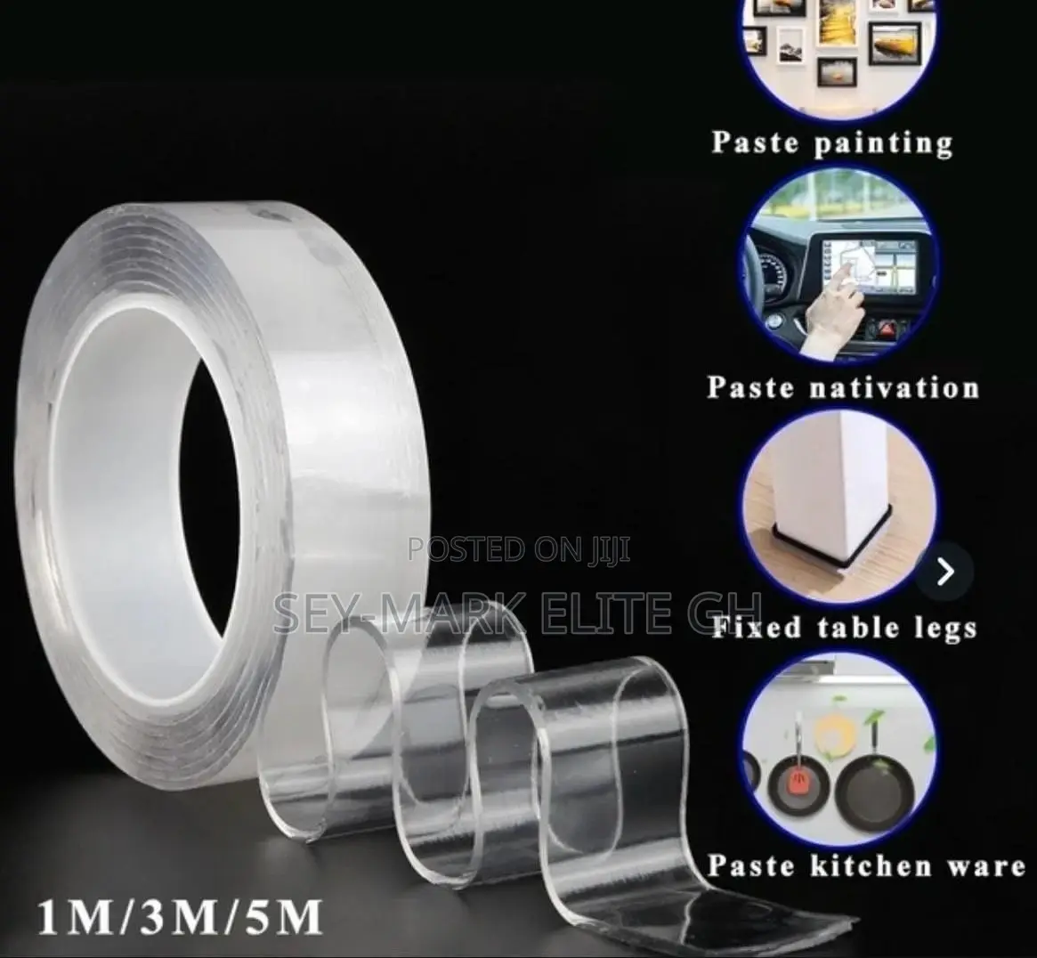 Double Sided Nano Grip Tape 5m