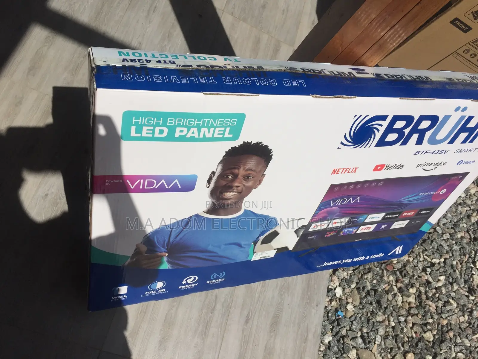New Better Bruhm 43′′ FULL HD Smart LED TV [ BTF-43SV]