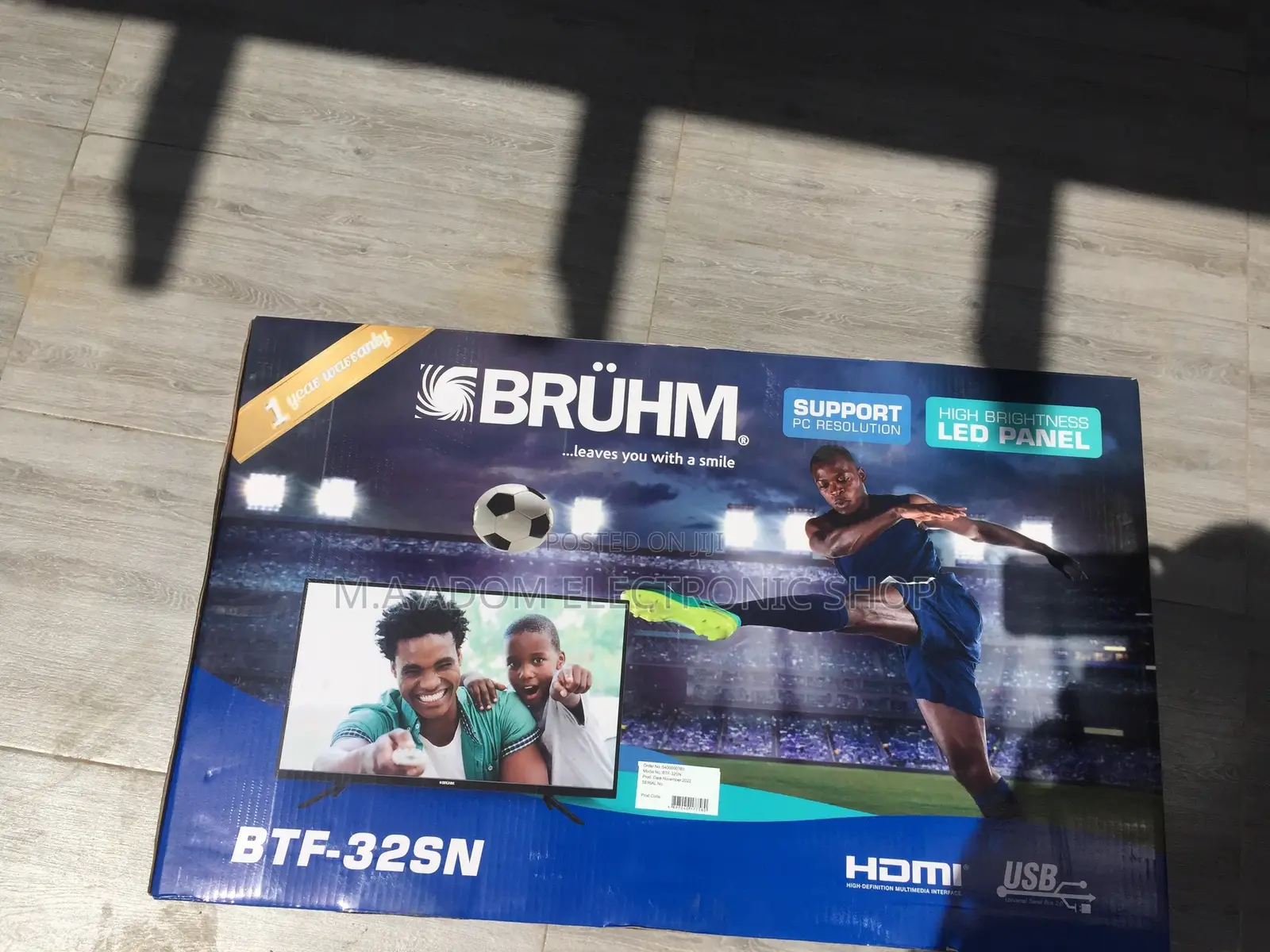 Buy Bruhm 32′′ Hd Satellite Led Tv