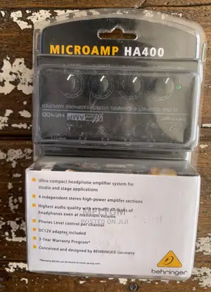 Behringer Microamp HA400 4channels Headset Amplifier