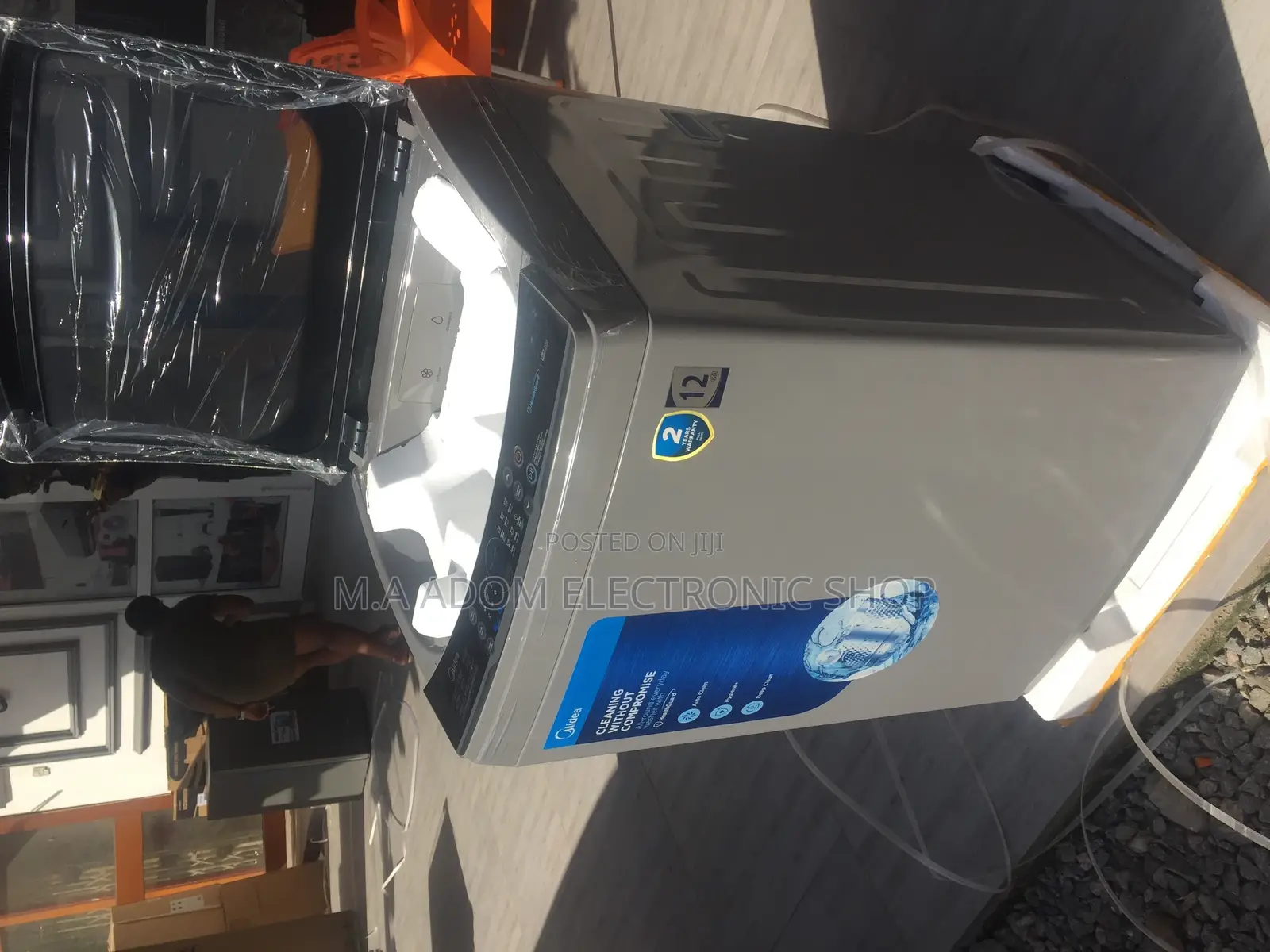 Come by Midea 12kg Top Load Full Automatic Washing Machine