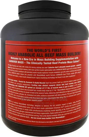 Musclemeds Carnivor Beef Protein Isolate-zero Sugar, Lactose
