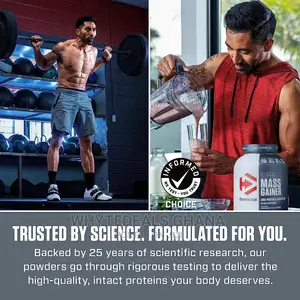 Dymatize Super Mass Gainer Protein Bcaas WEIGHT GAINER 6LBS