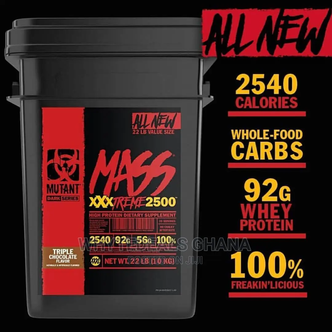 Mutant Mass Extreme Gainer Build Muscle Size Strength 22lb
