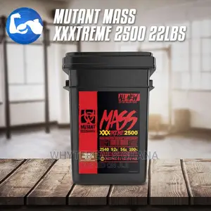 Mutant Mass Extreme Gainer Build Muscle Size Strength 22lb