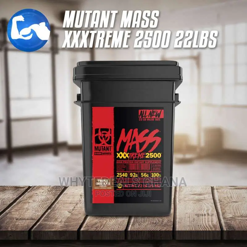 Mutant Mass Extreme Gainer Build Muscle Size Strength 22lb
