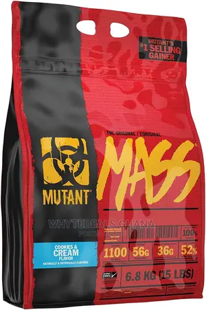 Mutant - Mass Muscle Mass Gainer Triple Chocolate - 15lbs.
