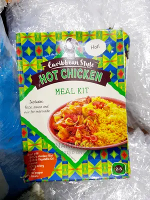 Hot Chicken Meal Kit. Roti Chicken Meal Kit