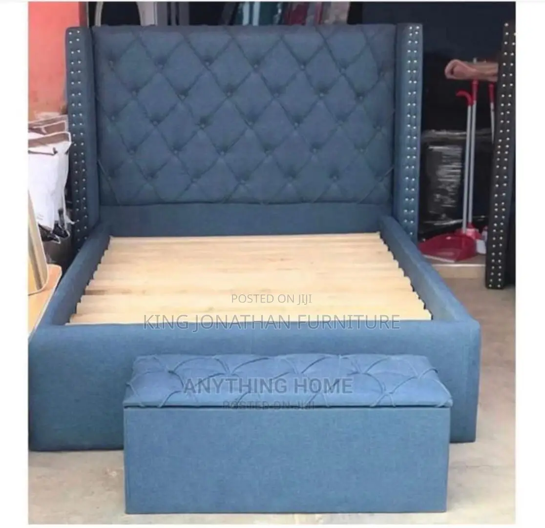 Double Bed Frame And Ottoman