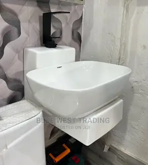 Counter Top Basin With Wall Mount