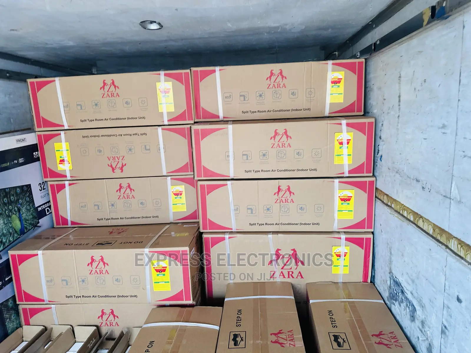 Translucent Plastic Front Panel Split R410 Gas Zara 1.5hp