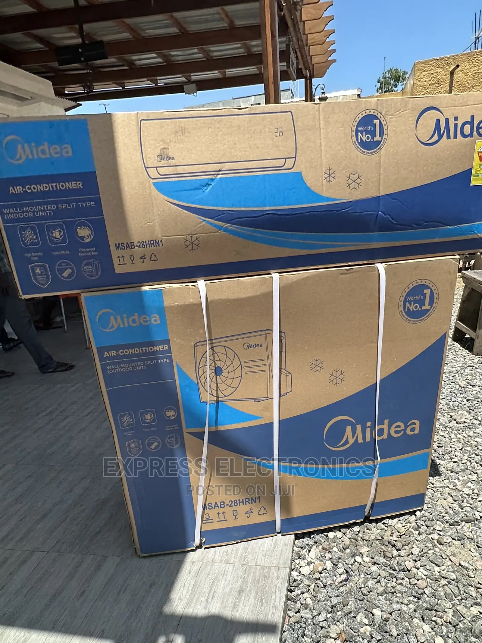 Long Distance Air Supply Midea Split 3.0hp R410 Gas AC