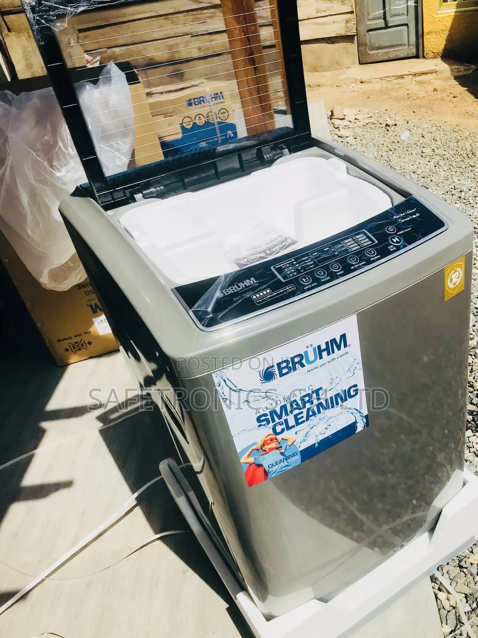 Adorable Bruhm Washingmachine 16kg Topload Semiautomatic