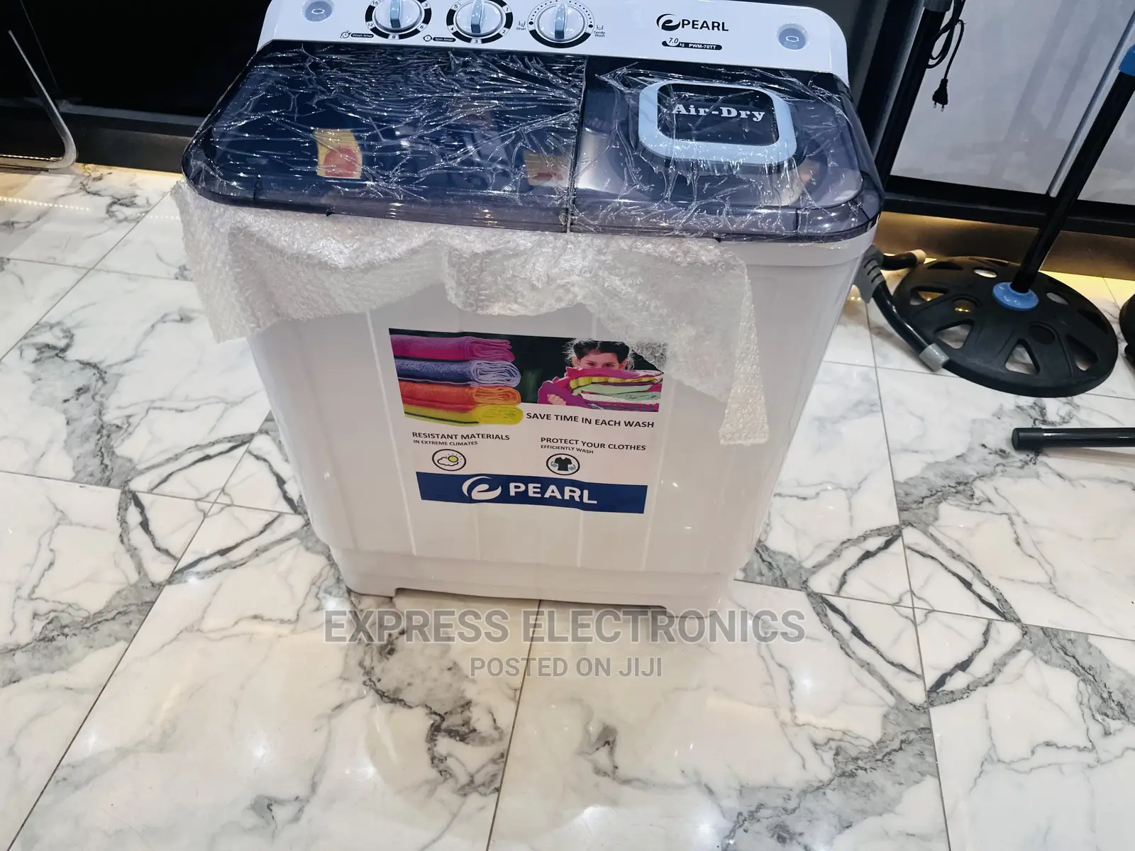 Transparent Lid Pearl Topload 7kg Twintub Washing Machine