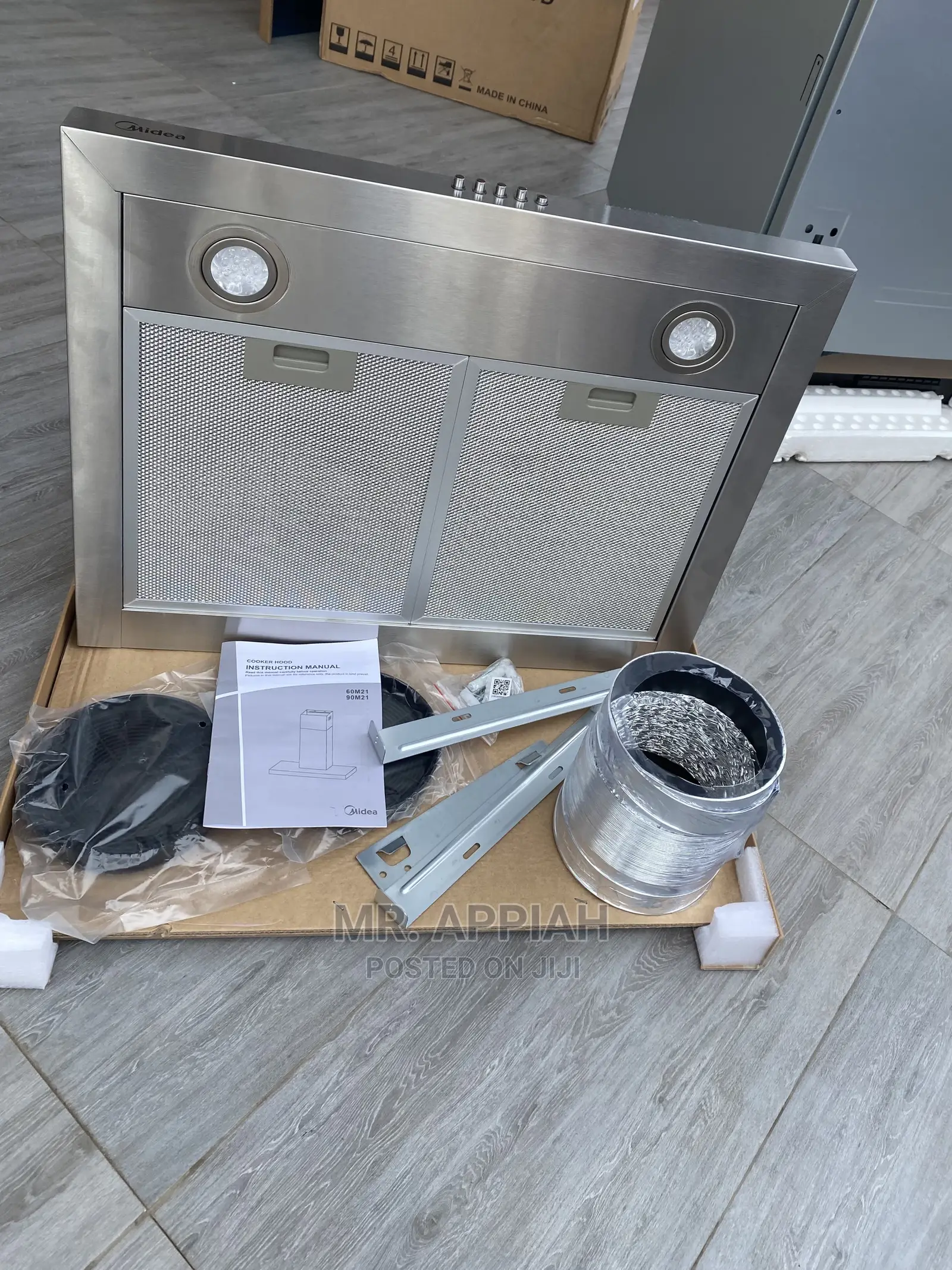 Classic Design Midea 90T01 Rangehood(Gray Color) 