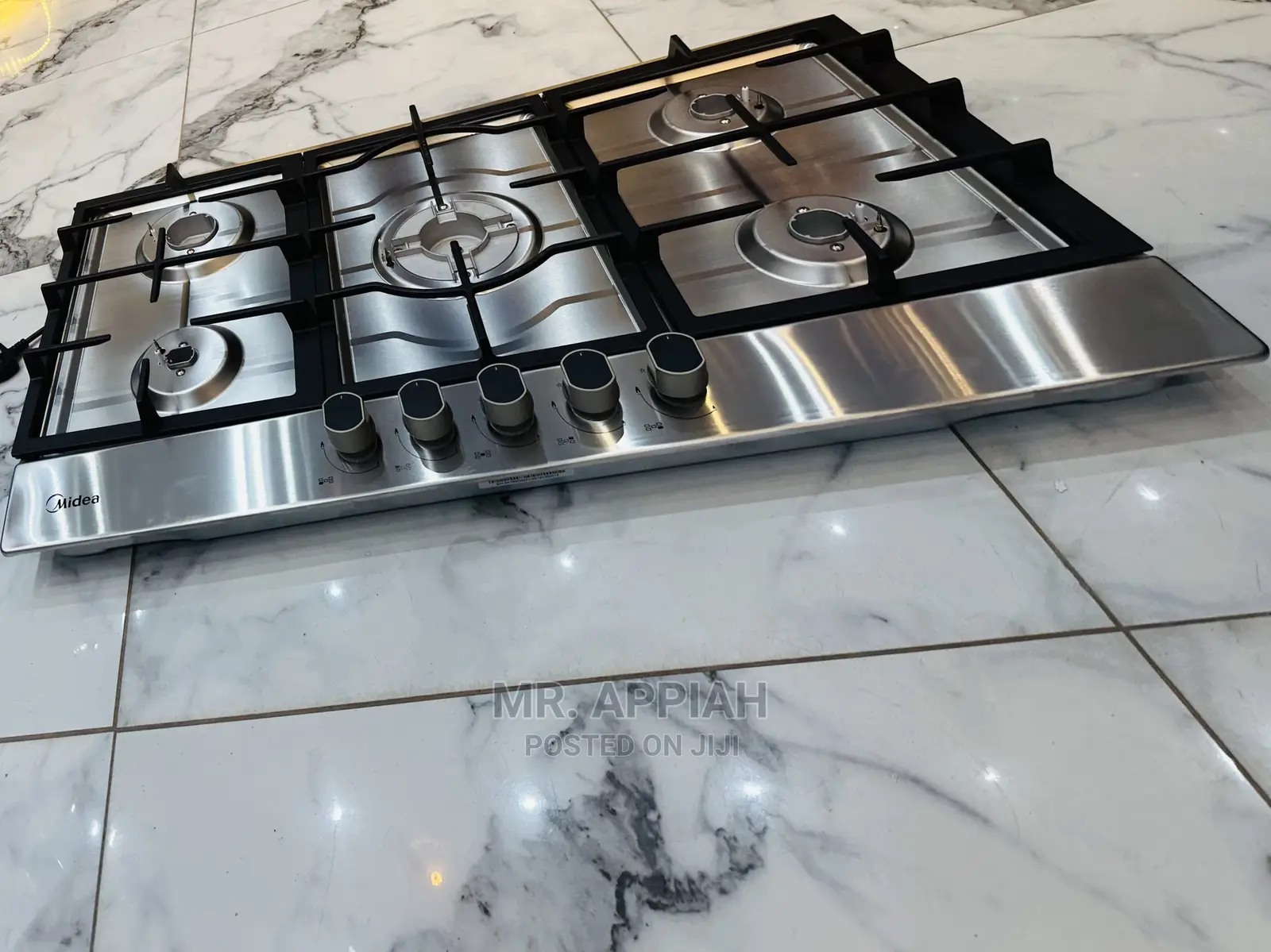 Get a Great Discount on Midea 5 Gas Hob(75G50ME)75cm