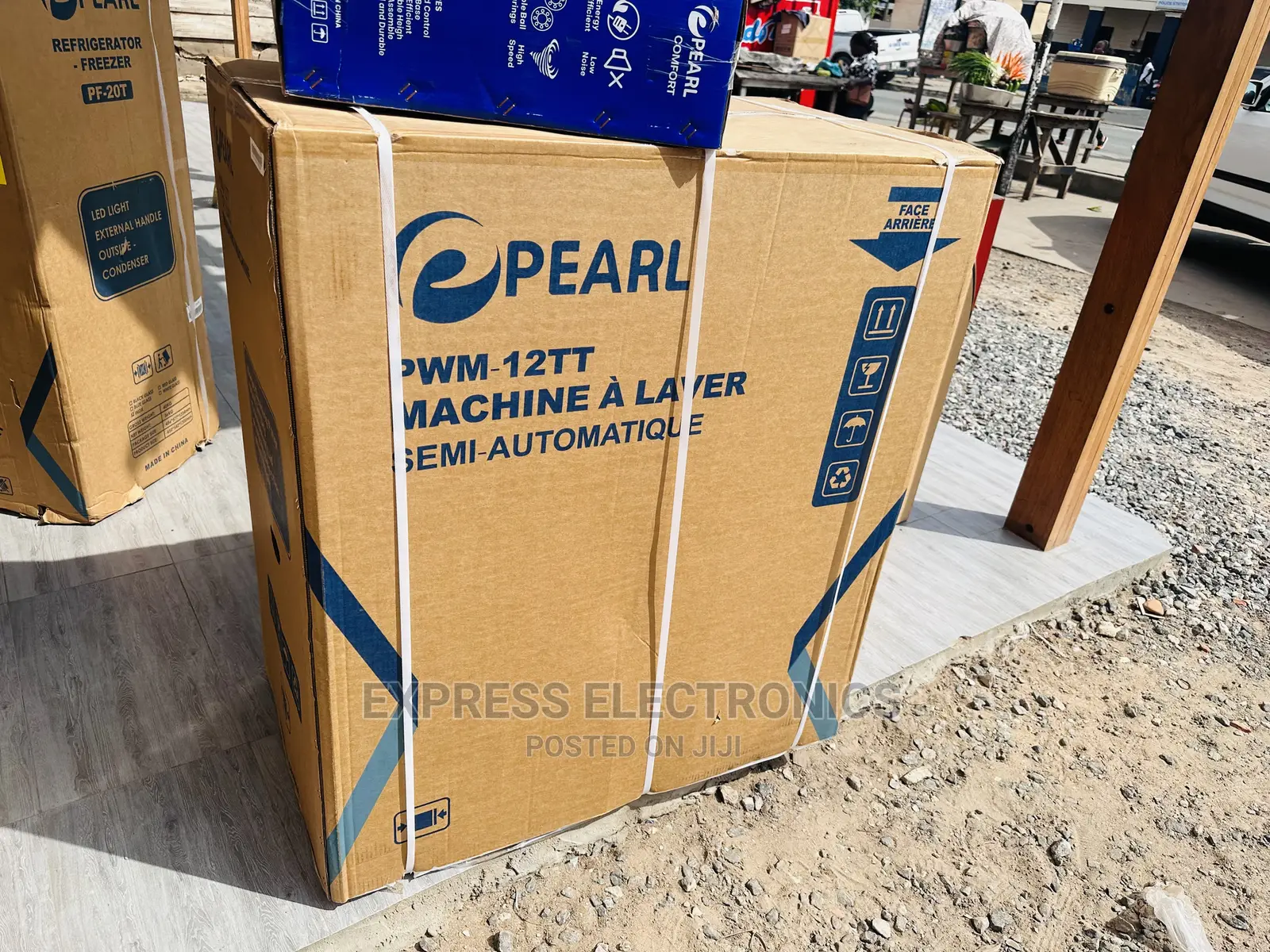 Semi Automatic Pearl 12kg Topload Washing Machine