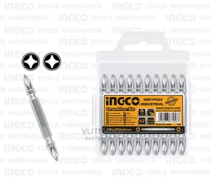 INGCO 10-PCS Screwdriver Bit (Double-End PH2)