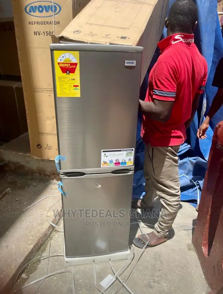 Novo Double Door 140 Litres Bottom Freezer Refrigerator 2023
