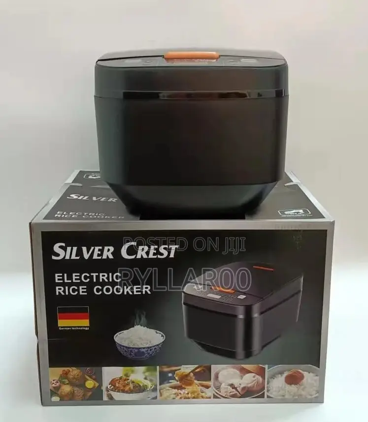 Electric Rice Cooker Silver Crest