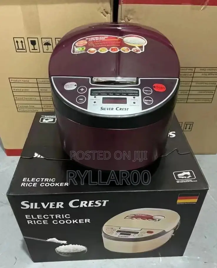Electric Rice Cooker Silver Crest