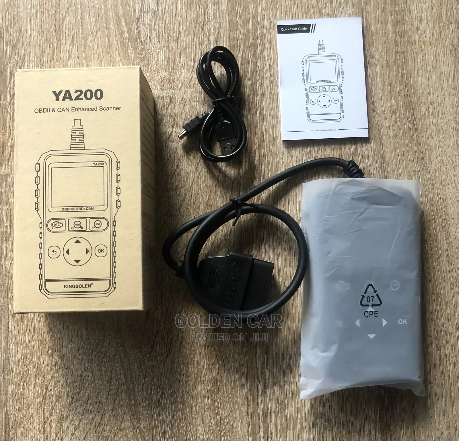 YA200 OBD2 Car Diagnostic Scanner