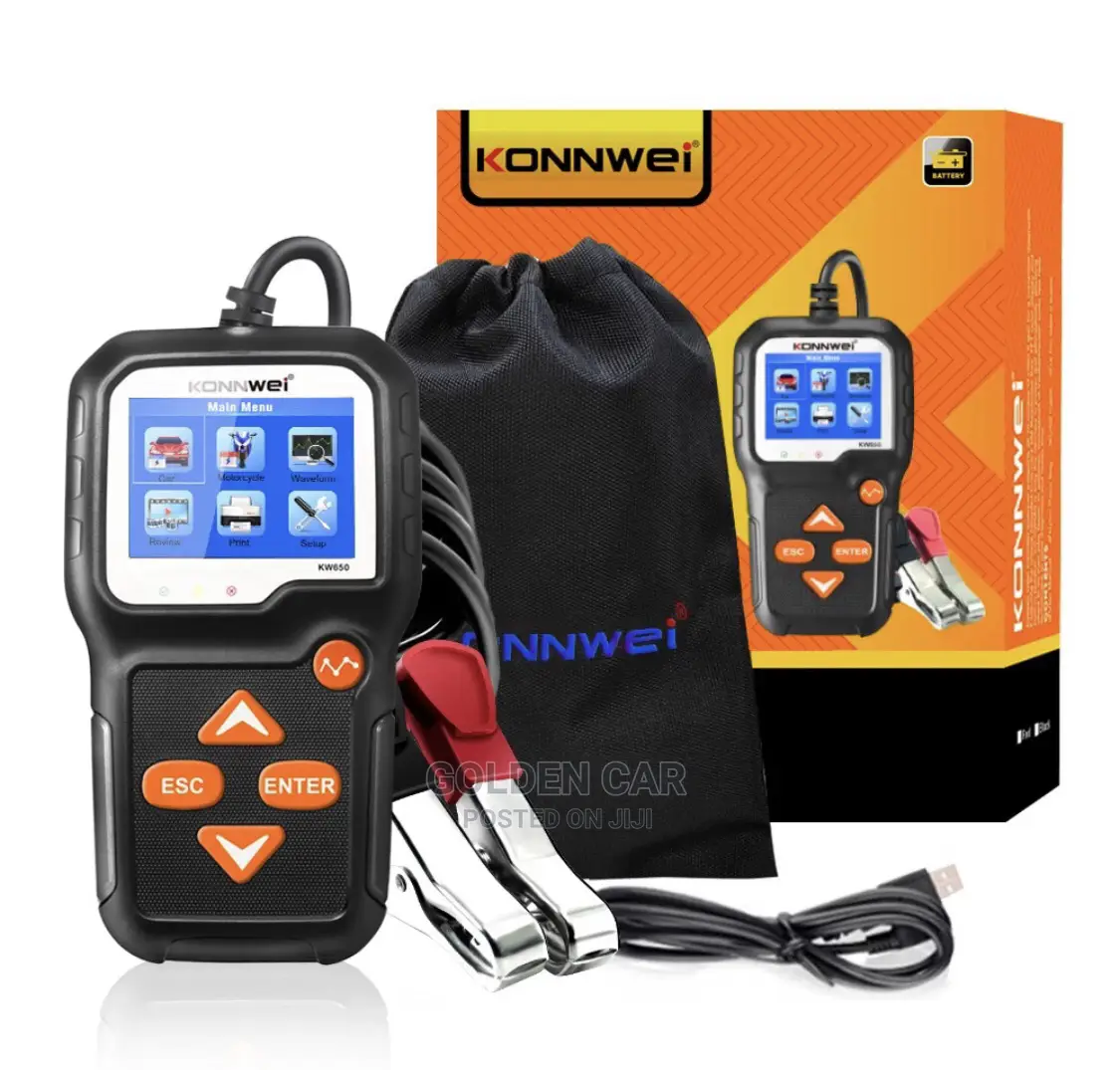 Konnwei KW650 Car Battery Tester 6v-12v