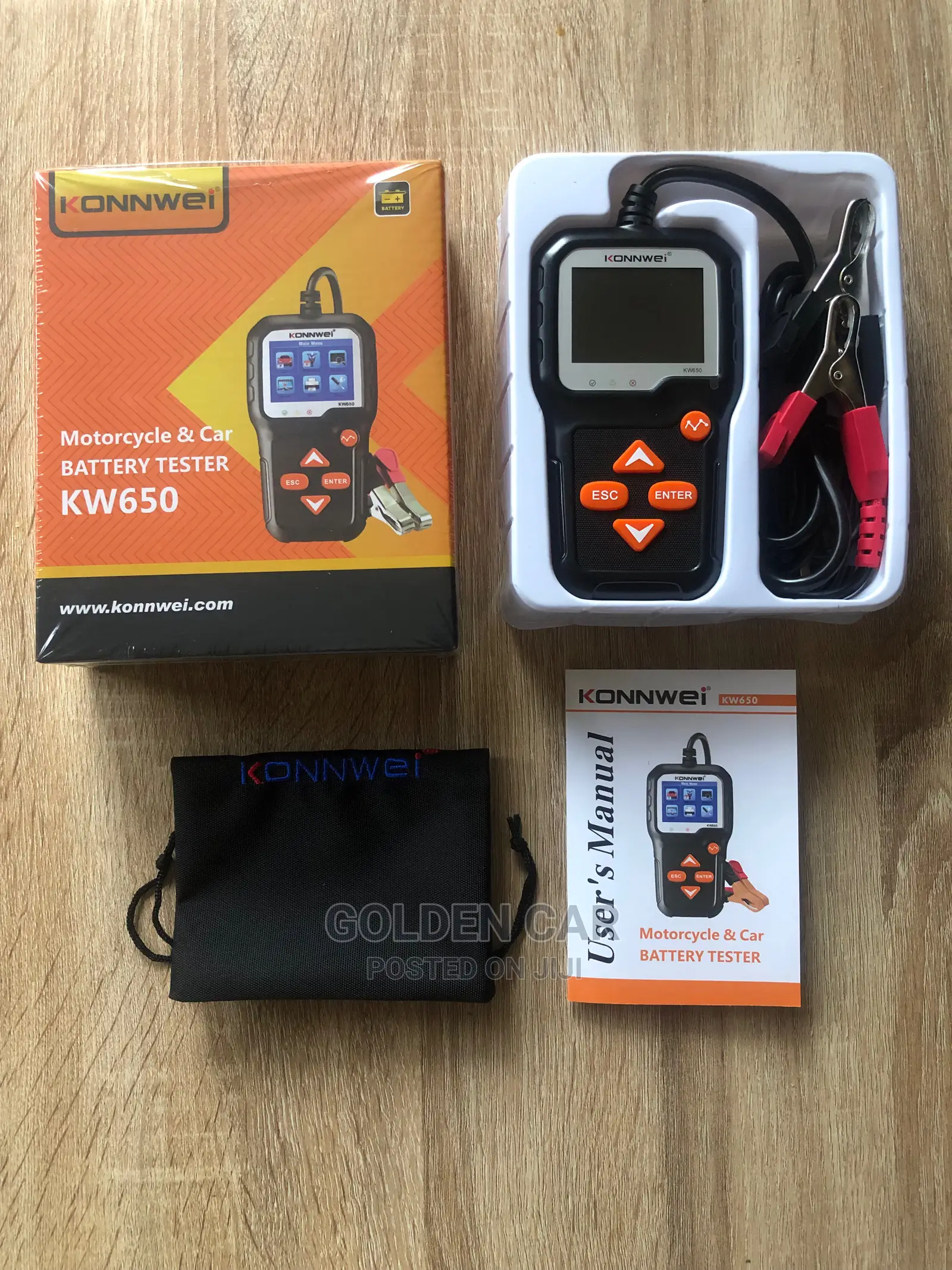 Konnwei KW650 Car Battery Tester 6v-12v