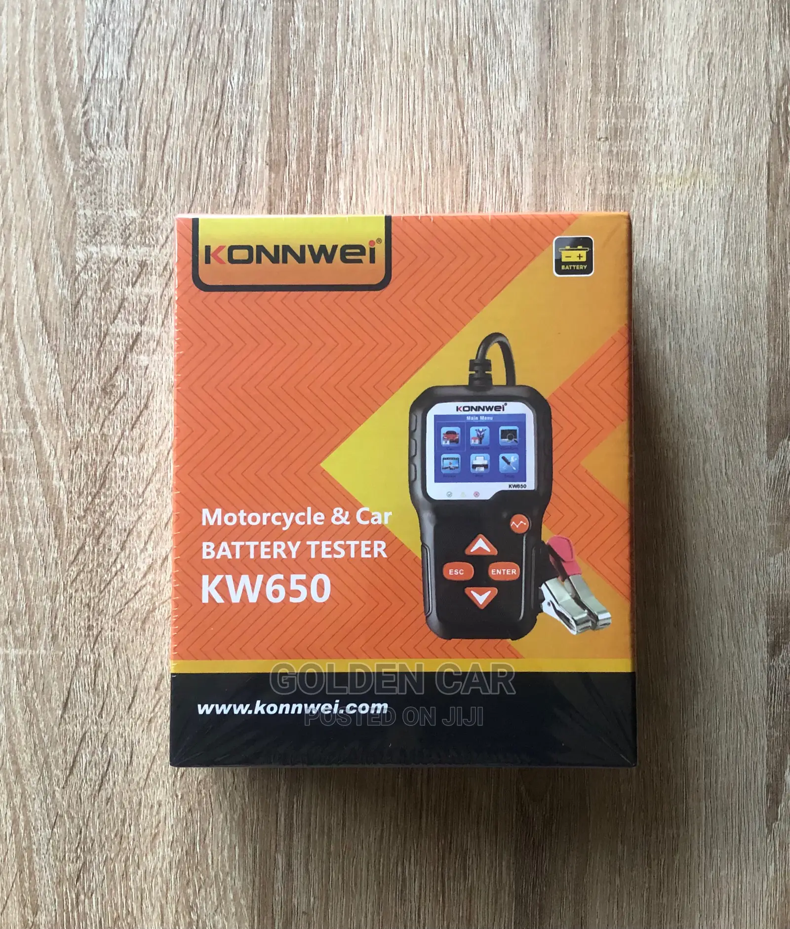 Konnwei KW650 Car Battery Tester 6v-12v